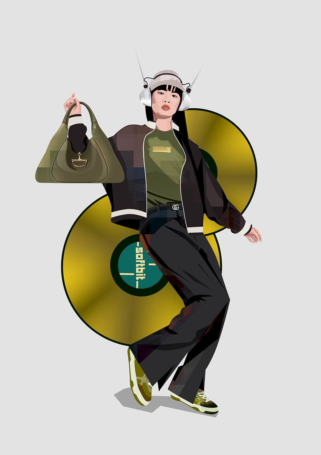 Gucci Twist - Part II character design concept art design fashion fashion design illustration print styling