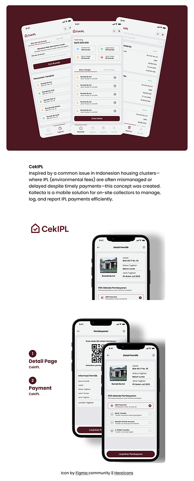 CekIPL app branding design figma figma design mobile app ui