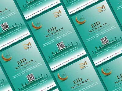 Eid Mubarak Flyer advertising brand identity branding eid eid mubarak flyer flyer design graphic design liflet design magazine print