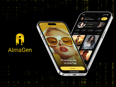 AImaGen - AI Image Converter design figma minimal ui ui design uiux ux