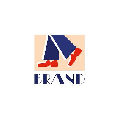 Bright retro shoes Logo go legs logo logos logotype retro sale sales shoe shoes trousers