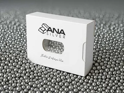 Mana Silver Pellet Box Design hot stamp jewelery box packaging designer silver box silver pellet box sliding box structural design