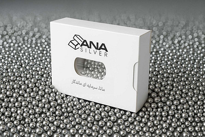 Mana Silver Pellet Box Design hot stamp jewelery box packaging designer silver box silver pellet box sliding box structural design