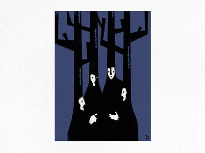 Gathering of intellectuals graphic design illustration