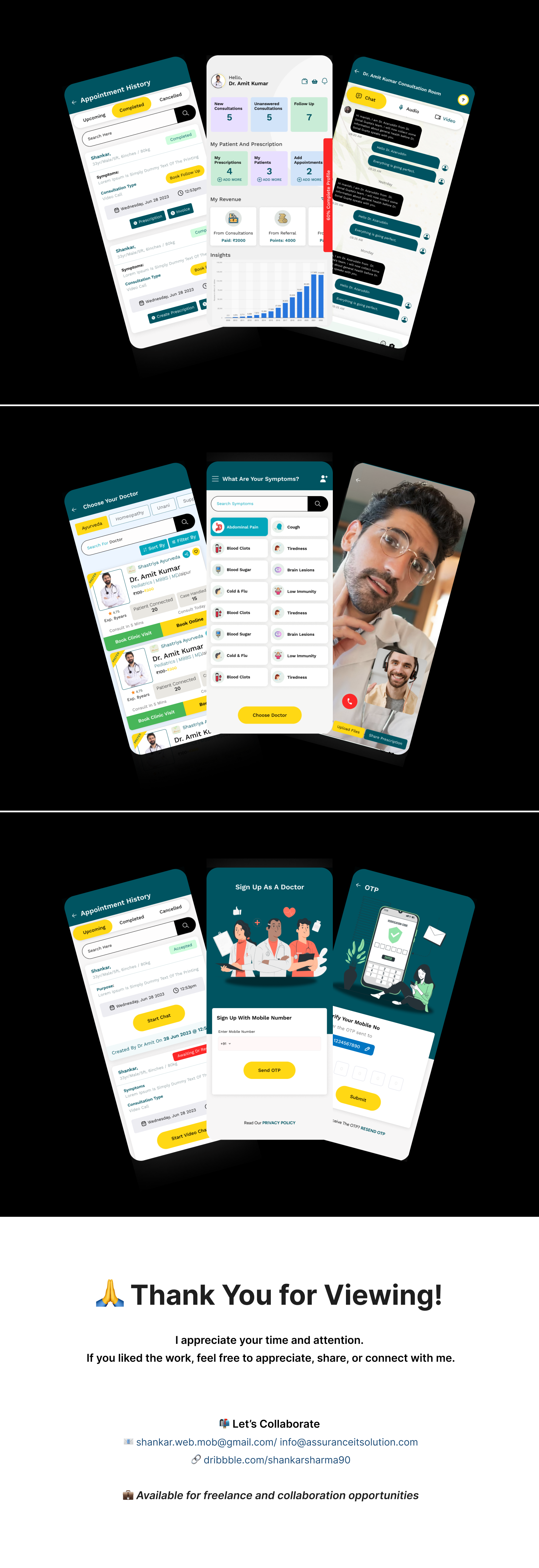 Example of Figma Moible App Design | UI/UX Design