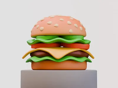 3D Street Food Animation - Spinning Treats 3d 3d food 3d icon 3d illustration 3d loop blender cartoon food fast food food animation graphic design illustration low poly food motion graphics rotating object snack icon street food ui icons