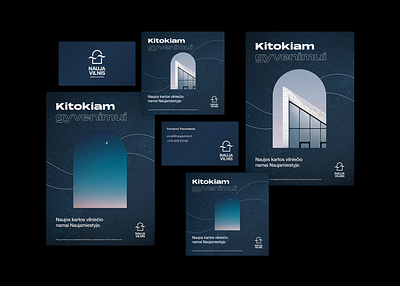Visual identity for real estate project brand branding brochure business estates flyer poster real estate stars vilnius visual identity