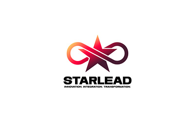 StarLead - Star logo, Modern logo, Brand Identity, UI, AI, Web 3d app brand identity branding creative logo design fashion logo gradient logo graphic design logo logo design logo designer logo maker modern logo modern star logo star star logo star tech logo tech logo ui