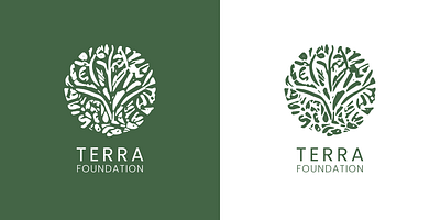 Terra Foundation Logo branding graphic design logo visual identity