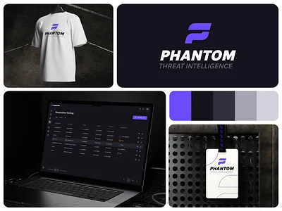 Threat Intelligence Logo Concept | Phantom bento ui branddesign branding cyber security dashboard ggg logo logo concept logo design logo presentation logotype modern logo security design security logo tech branding technology threat intelligence ui ui design visualidentity