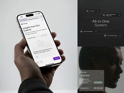 Sonar - Blog animation article best web design blog design insights modern website ui ux website ui widgets