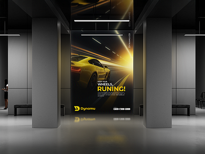 Dynamu™ automotive branding brand design brand identity branding car brabding graphic design logo logo design هوية بصرية