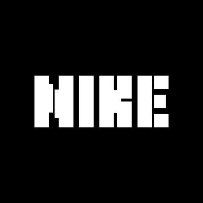 NIKE (custom logo) branding design graphic design logo typography