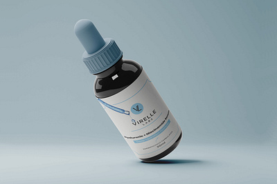 Face Serum Label Design branding design face serum label graphic design illustration label design social media post ui vector