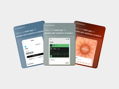 Cards ai card cards generate ui