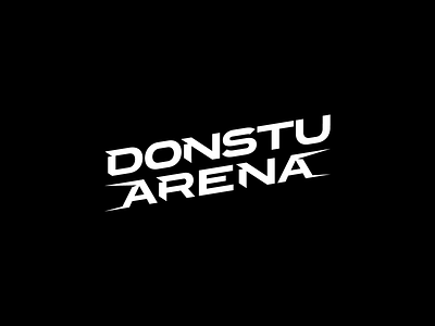 DonSTU Arena | Esports arena design esports game letter logo logotype typography vinelli