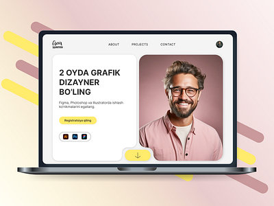 Creative Landing Page testimonial section