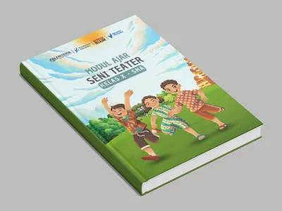 Modern Cover Design for Performing Arts Module boook canva cover book cover book design creative design design dribbble showcase education design graphic design learning material minimalist design simple design