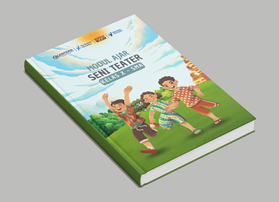 Modern Cover Design for Performing Arts Module boook canva cover book cover book design creative design design dribbble showcase education design graphic design learning material minimalist design simple design