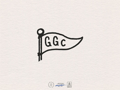 Goosberry Golf Co. Submark brand design brand identity branding branding design clean flag golf hand drawn handdrawn identity design logo logo design logo designer logodesign minimal monogram retro simple vintage visual identity