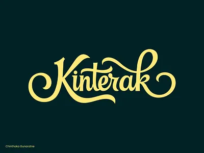 Elegant Typography Lettering Logo brand identity brand logo branding branding designer chinthaka gunaratne design elegant logo graphic design lettering lettering logo lettermark logo logo design logo designer logos logotype luxury lettering luxury logo wordmark wordmark logo