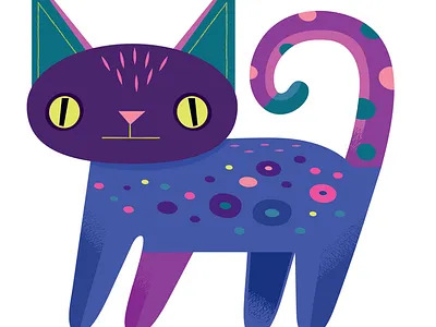 Alebrije Cat animals character character design childrens book illustration kidlitart mexican folk art mexico vector