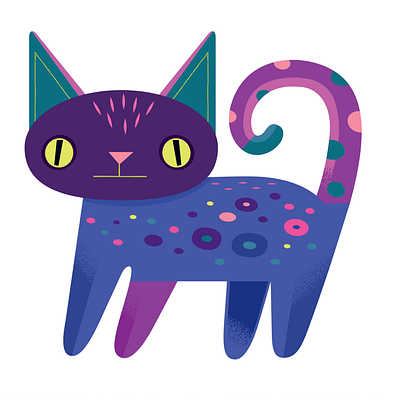 Alebrije Cat animals character character design childrens book illustration kidlitart mexican folk art mexico vector