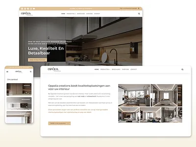 Oppolia Creations FE ecommerce branding e commerce frontend developement ui
