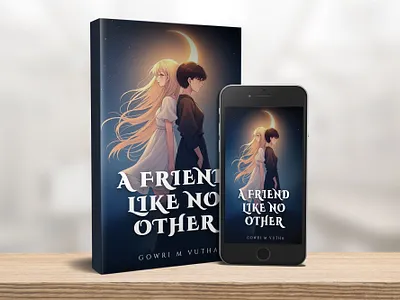 A Friend Like No Other book design branding childrensbook cover art cover design design dribbble ebook cover design fiction graphic design illustration kidsstory newcoverdesign newproject novel