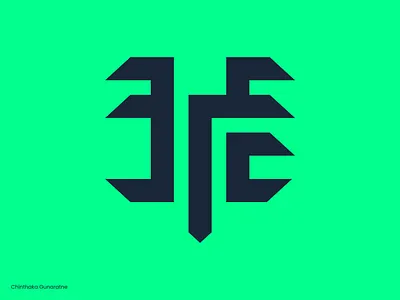 CTE Modern Monogram Logomark Design brand designer brand identity brand logo branding chinthaka gunaratne design graphic design icon identity initial letters logo letter logo letter mark logo logo design logo designer logo mark mark monogram monogram logo symbol