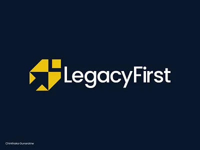 LegacyFirst - Financial Company Logo Design brand identity brand logo branding branding designer chinthaka gunaratne design finance financial logo graphic design growth icon identity logo logo design logo designer logo mark logos logotype mark symbol