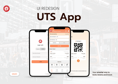 UTS APP Redesigned - now more simpler, and clear. app branding design graphic design illustration logo typography ui ux vector