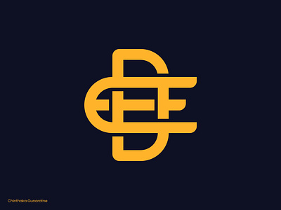 DE or ED Monogram Logo Design brand brand logo branding chinthaka gunaratne de logo de monogram design ed logo graphic design identity initial letters logo letter logo logo logo design logo designer logo mark logos mark monogram monogram logo