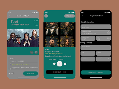 Credit card checkout page | #dailyui checkout page credit card checkout dailyui dailyui2 event tickets mobile checkout page