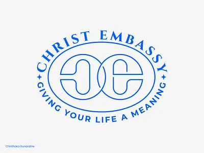 Church Service Monogram Badge Logo brand identity branding branding designer chinthaka gunaratne christian logo church church service logo design graphic design illustration initial letters logo letter logo logo logo design logo designer logo mark logotype ministry logo design monogram religious logo