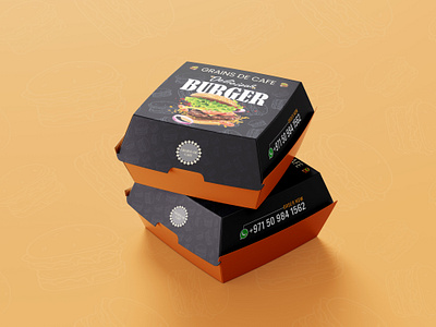 Burger box design and printing box box design burger box depictdigonto design graphic design musaffa shabiya print printing printing shop professional professional designer uae
