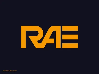RAE Monogram Logomark Design brand identity brand logo branding branding designer chinthaka gunaratne design graphic design letter logo lettering logo lettermark logo logo design logo designer logo mark logotype monogram monogram creation monogram logo typography wordmark