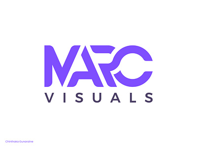 MARC Visuals Lettering Logo Design brand identity branding branding designer chinthaka gunaratne graphic design illustration letter mark lettering lettering logo logo logo design logo designer logo mark logotype monogram text based logo text logo typography logo wordmark wordmark logo