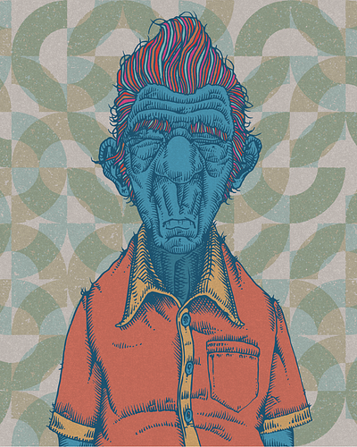 Patron 0091 character design color graphic design illustration