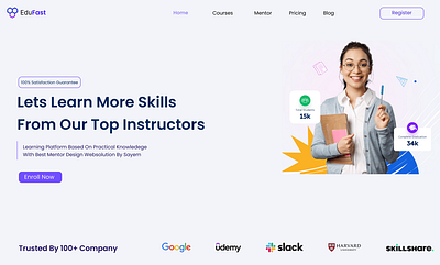 Modern Online Coaching & Course Website Design – Figma UI design graphic design ui uiux design trends webs website wix
