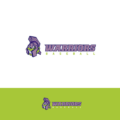 warriors baseball branding design graphic design icon logo mascot modern retro technology