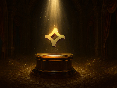 AuraGold Logo ai ancient art artistic auragold coins finance fintech glorious gold golden grand investment luxury magic mystical premium pro silver stage