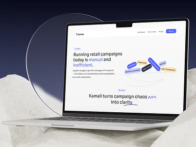 SaaS Landing Page figma landing page saas ui web
