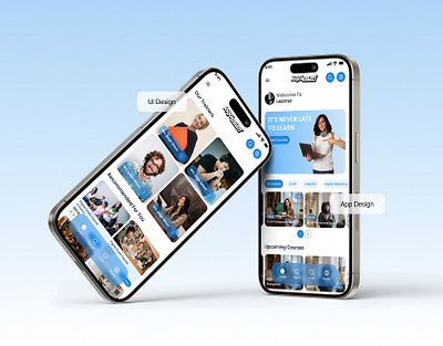 E-Learning App UI/UX Design app design e learning app education app education platform online education online education app smart learning ui uiux ux