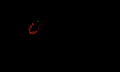 Blood Spray Cursor – Motion-Triggered Particle Effect animation blood code cursor interaction interaction design motion motion graphics mouse movement ui user experience user interface ux