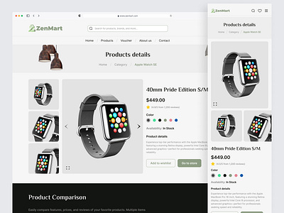 ZenMart – Clean, Conversion-Focused eCommerce Website Design ai aidesignworkflow aiecommerce aiindesign aiproductdesign aiux designer ecommerce figma figmadesign freelancer hifimockup productdesign shafinkhan shaifnkhanuix startupdesign userinterface uxwireframes webappdesign websitedesign