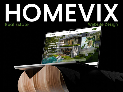 Real Estate Website Design branding figma design graphic design landing page property real estate real estate website ui design uiux user interface website design