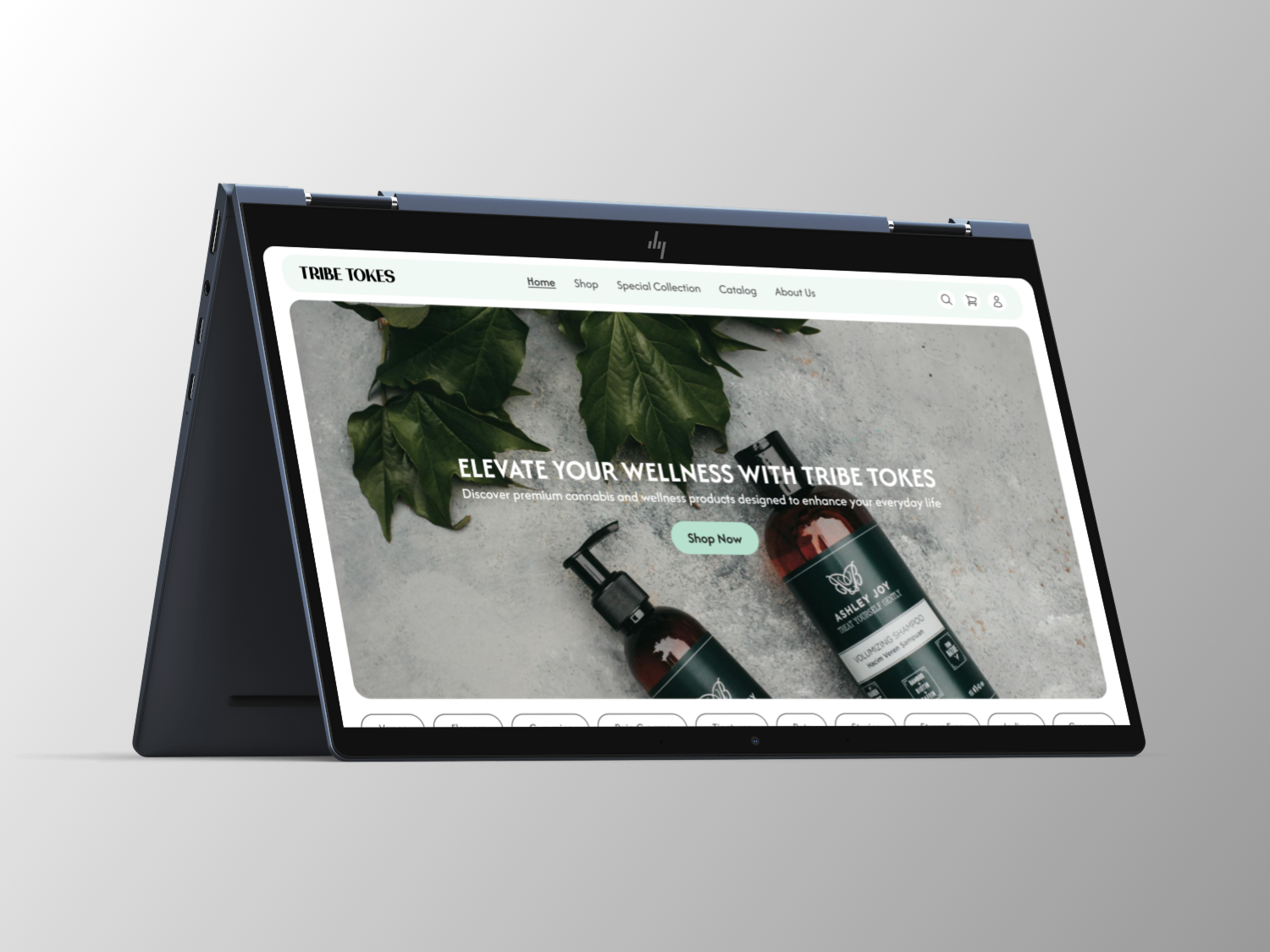 TribeTokes Feature Page Redesign: Cultivating Elevated Exp branding concept page ecommerce figma graphic design illustration landing page product design ui ux webdesign webpage design
