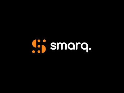 Smarq bold branding geometric letter s logo logodesign modern simple