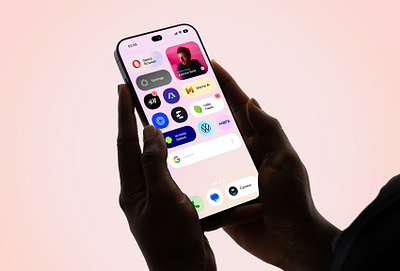 Reimagined OS andrew belle android apple apps google hani homescreen icons mistral opera os phone samsung screen system